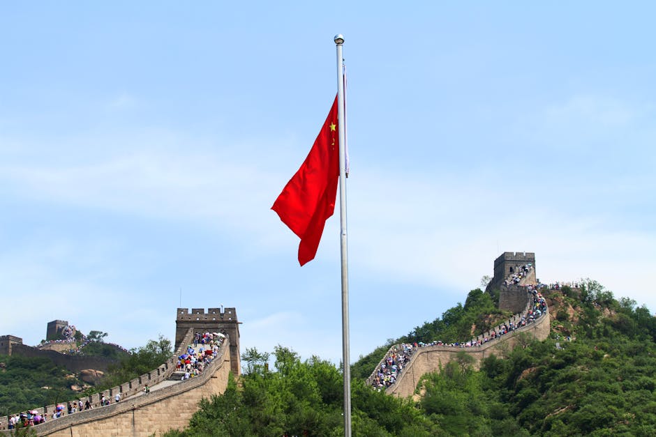 美國,伊朗,戰爭,中國,大國博弈概念圖